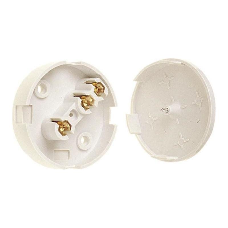Dencon 3 Terminal Junction Box 30A White Dencon - RockBottom Northampton