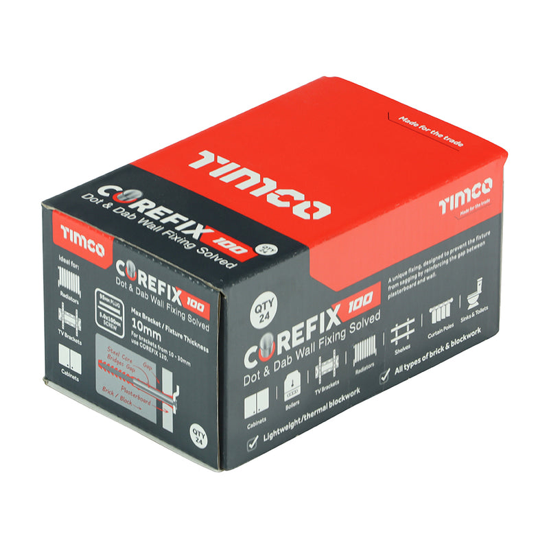 TIMCO Corefix 100 Dot & Dab Wall Fixing