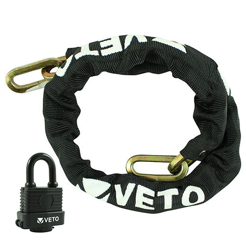 TIMCO Hex Steel Security Chain & Weatherproof Padlock