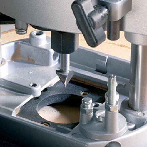 11/32X1/4TC - Chamfer V groove cutter 45 degrees