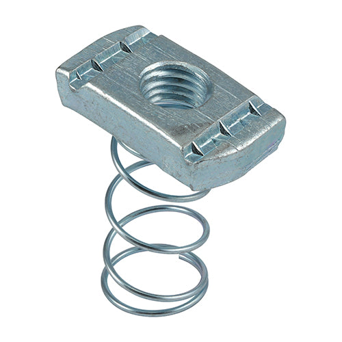 TIMCO Channel Nuts Spring Silver - M12