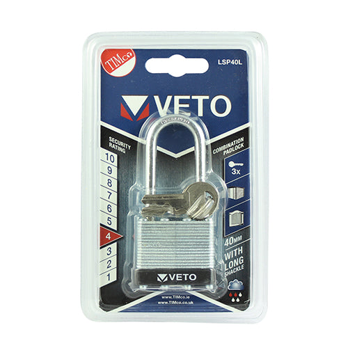 TIMCO Laminated Padlock