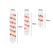 Command Small, medium & large White Replacement adhesive strip (Holds)4.4kg, Pack of 16