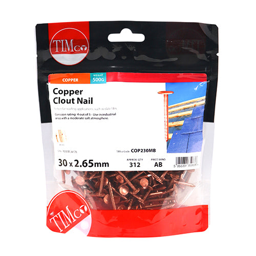 TIMCO Clout Nails Copper