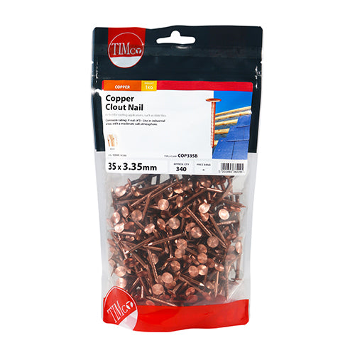 TIMCO Clout Nails Copper