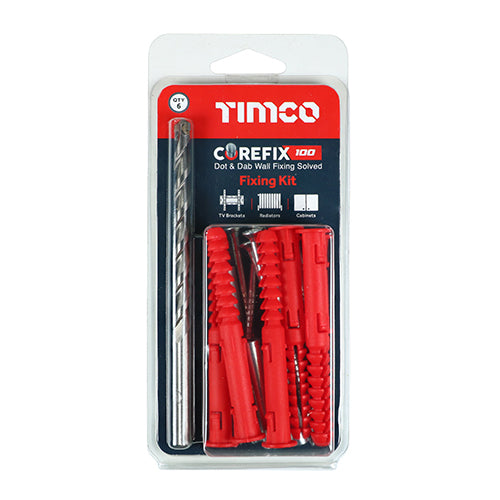 TIMCO Corefix 100 Dot & Dab Wall Fixing