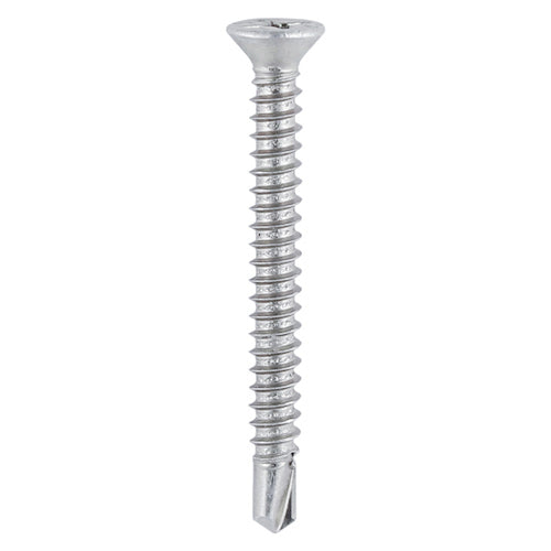 TIMCO Window Fabrication Screws Countersunk with Ribs PH Self-Tapping Self-Drilling Point Yellow