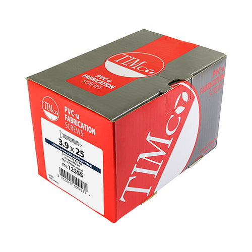 TIMCO Window Fabrication Screws Countersunk with Ribs PH Self-Tapping Self-Drilling Point Yellow
