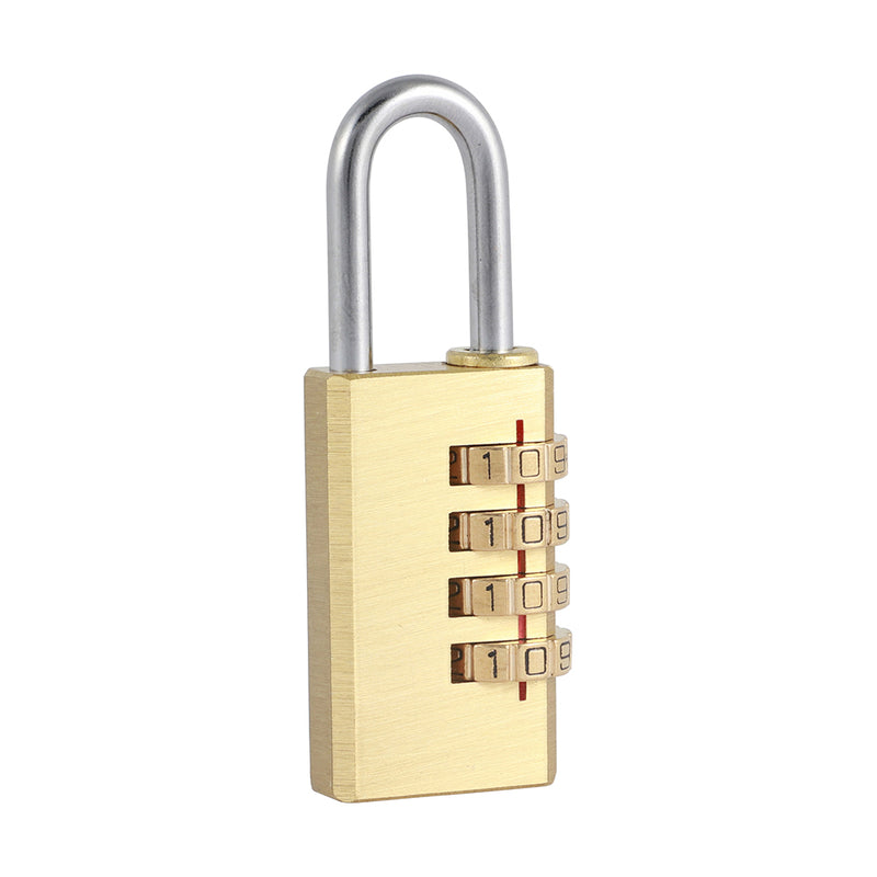 TIMCO Brass Combination Padlock - 21mm