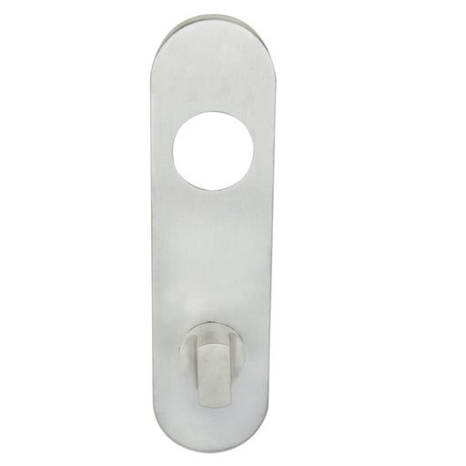 Radius Coverplate To Suit Cslp - Pair - Bathroom 78Mm C/C - Satin Stainless Steel