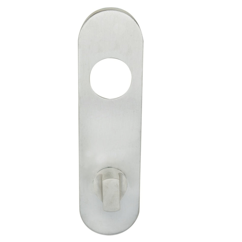 Radius Coverplate To Suit Cslp - Pair - Bathroom 78Mm C/C - Satin Stainless Steel