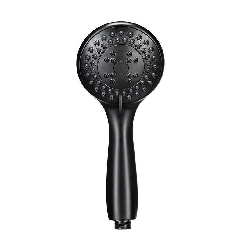 Croydex Nero Matt Black Shower Head with 3 Spray Patterns