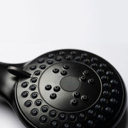 Croydex Nero Matt Black Shower Head with 3 Spray Patterns