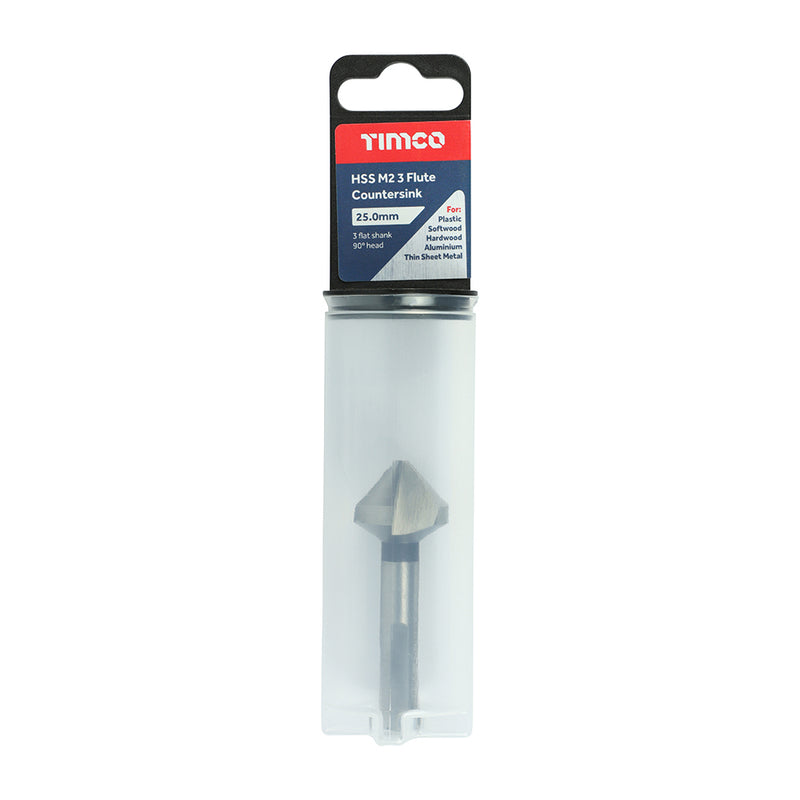TIMCO 3 Flute Countersink M2 HSS - 10.4mm
