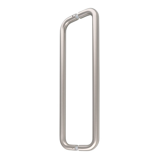 19Mm Dia. D Pull Handle - 425Mm C/C - Back To Back Fixing - Satin Stainless Steel