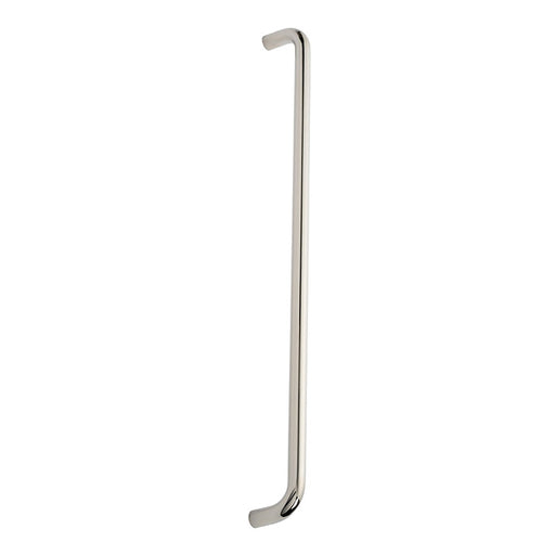 19Mm Dia. D Pull Handle - 600Mm C/C - Bolt Through Fixing - Bright Stainless Steel