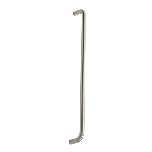 19Mm Dia. D Pull Handle - 600Mm C/C - Bolt Through Fixing - Satin Stainless Steel