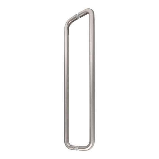 19Mm Dia. D Pull Handle - 600Mm C/C - Back To Back Fixing - Satin Stainless Steel