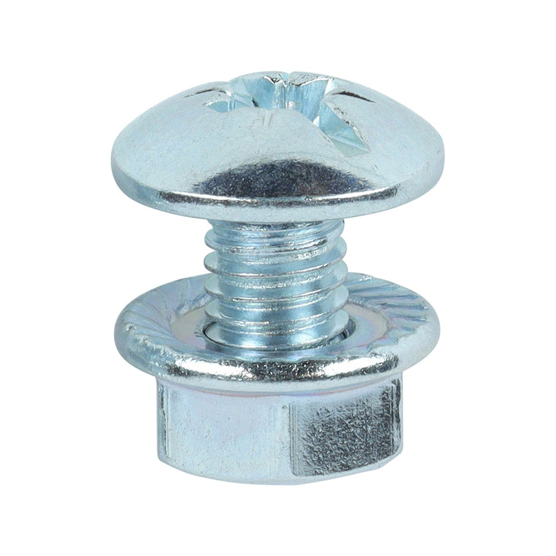 TIMCO Cable Tray Bolts & Flange Nuts Silver