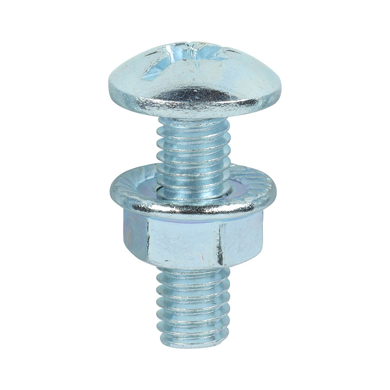 TIMCO Cable Tray Bolts & Flange Nuts Silver