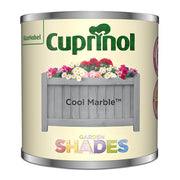 Cuprinol Garden shades Cool Marble Matt Multi-surface Exterior Fence & shed Topcoat Paint, 125ml Tin
