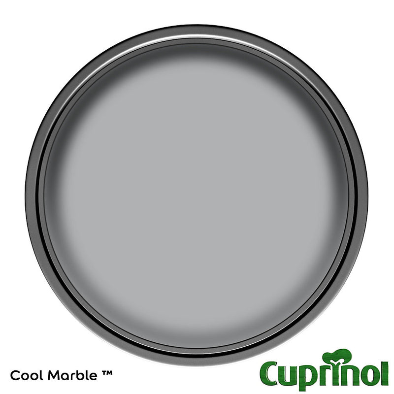 Cuprinol Garden shades Cool Marble Matt Multi-surface Exterior Fence & shed Topcoat Paint, 125ml Tin