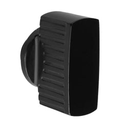 Large Thumbturn With Grip - Black