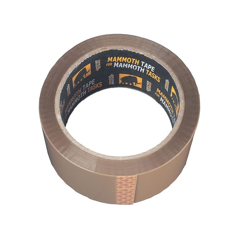 Everbuild Sika Retail/Labelled Packaging Tape 48mm x 50m Brown Everbuild Sika - RockBottom Northamptin