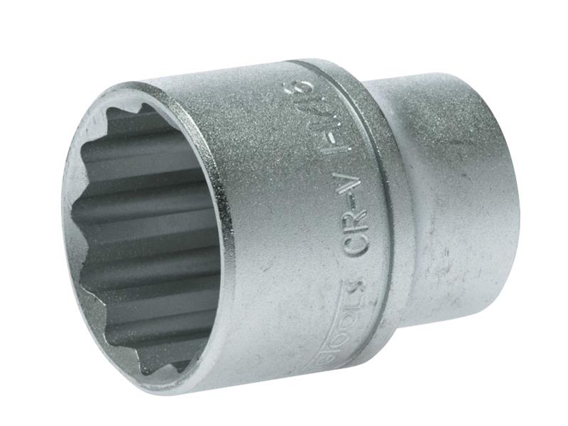 Teng Bi-Hexagon Socket 12-Point Regular A/F 1/2in Drive 1.1/16in