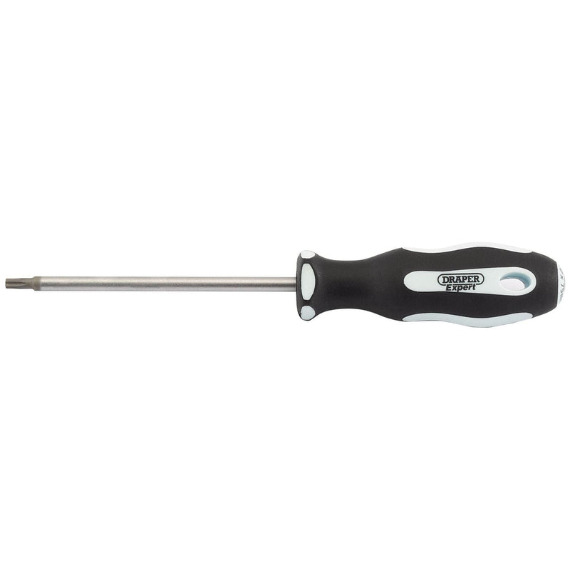 Draper TX-STAR Soft Grip Screwdriver, T10 x 75mm 35071 Draper - Town Tools 