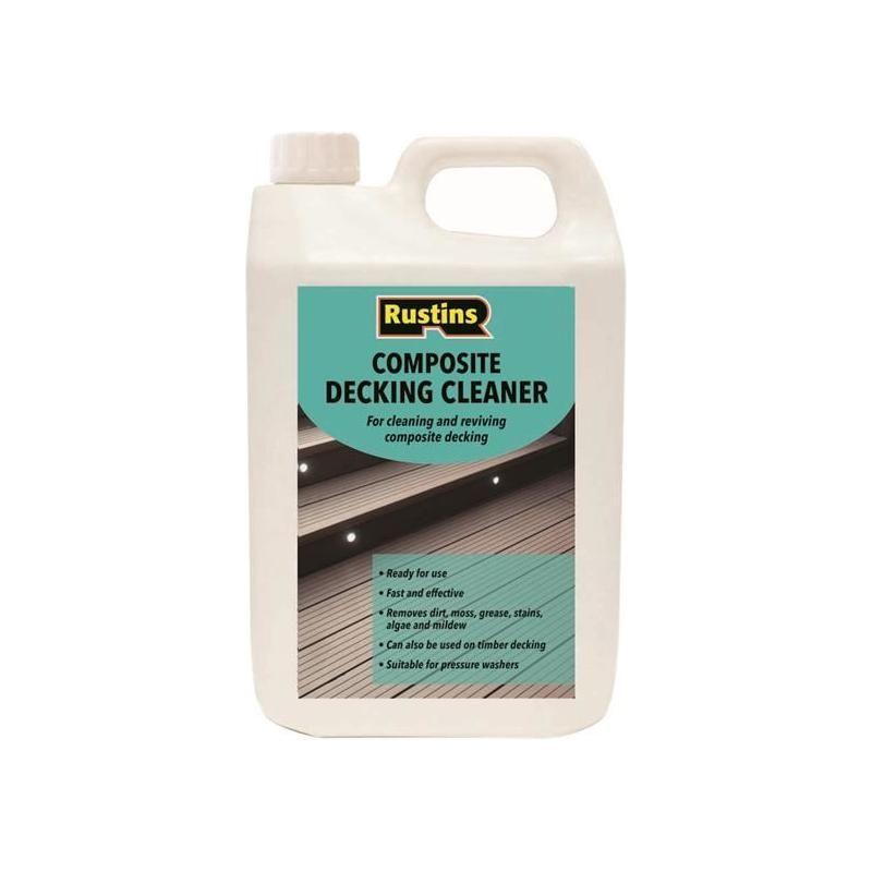 Rustins Composite Decking Cleaner 4 litre Rustins - RockBottom Nothampton