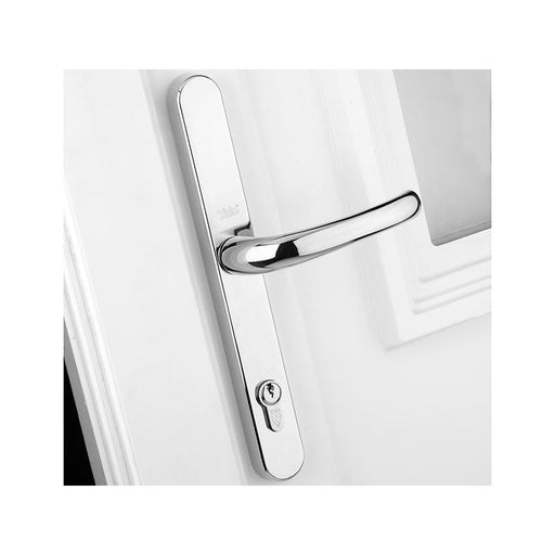 Yale Locks Retro Door Handle PVCu Polished Chrome Finish Yale Locks - RockBottom Northampton