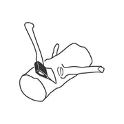 Bahco Camping Hatchet HUS 1.0-650 1.4kg Bahco - RockBottom Northampton