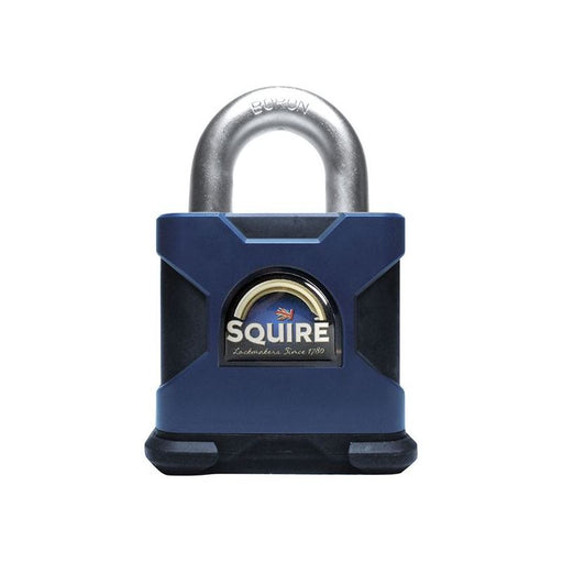 Squire SS80S Stronghold Solid Steel Padlock 80mm CEN6 Boxed Squire - RockBottom Nothampton