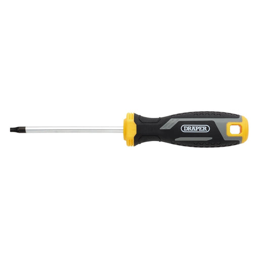 Draper Draper TX-STAR Tamperproof Soft Grip Screwdriver, T25H x 100mm Draper - Town Tools