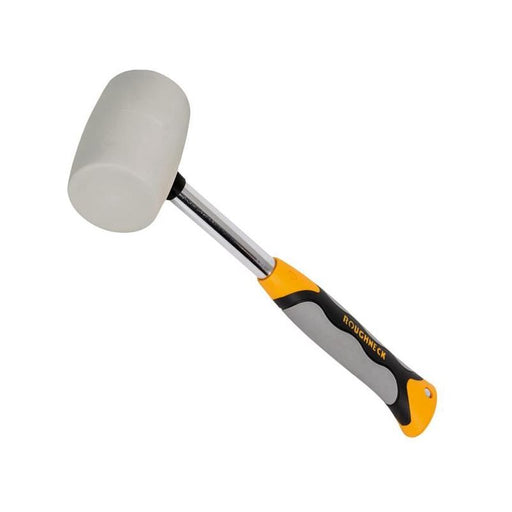Roughneck Non-Marking White Rubber Mallet 454g (16oz) Roughneck - RockBottom Nothampton