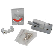 Yale Locks Indicator Bolt for Bathrooms or W.C Doors Satin Chrome P127 Yale Locks - RockBottom Northampton