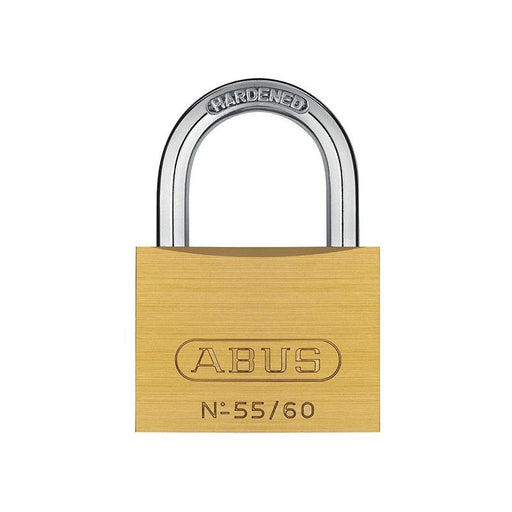 Abus Mechanical 55/60mm Brass Padlock Carded ABUS Mechanical - RockBottom Northampton 