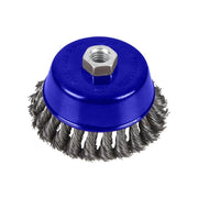 Bluespot Tools Twist Knot Cup Brush 100mm M14 X 2 BlueSpot Tools - RockBottom Northampton