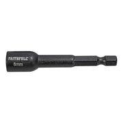 Faithfull Magnetic Impact Nut Driver 8mm x 1/4in Hex Faithfull - RockBottom Northampton