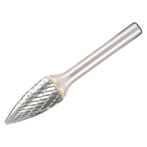 Dormer Solid Carbide Rotary Burr Bright Pointed Tree 3 x 3mm Dormer - RockBottom Northampton