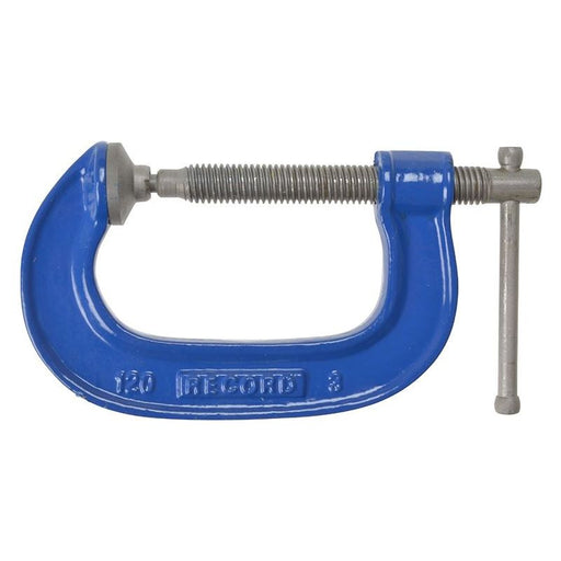 Irwin® Record® 120 Heavy-Duty G-Clamp 75mm (3in) IRWIN® Record® - RockBottom Northampton