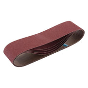 Draper Cloth Sanding Belt, 100 x 915mm, 80 Grit (Pack of 5) 09264 Draper - Town Tools 