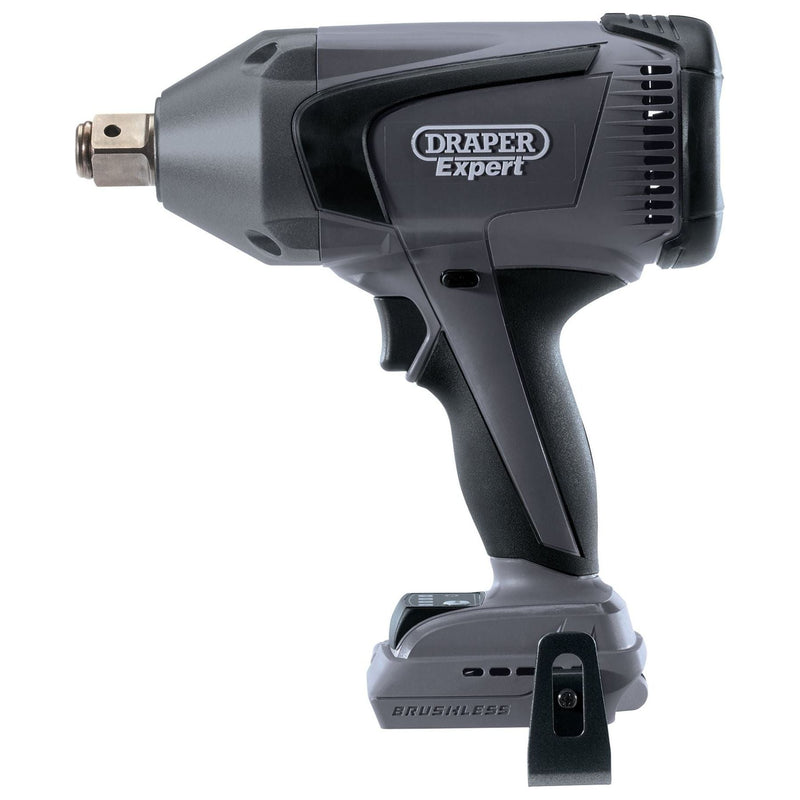 Draper XP20 20V Brushless Impact Wrench, 3/4" Sq. Dr., 1060Nm (Sold Bare) 79367 Draper - Town Tools 