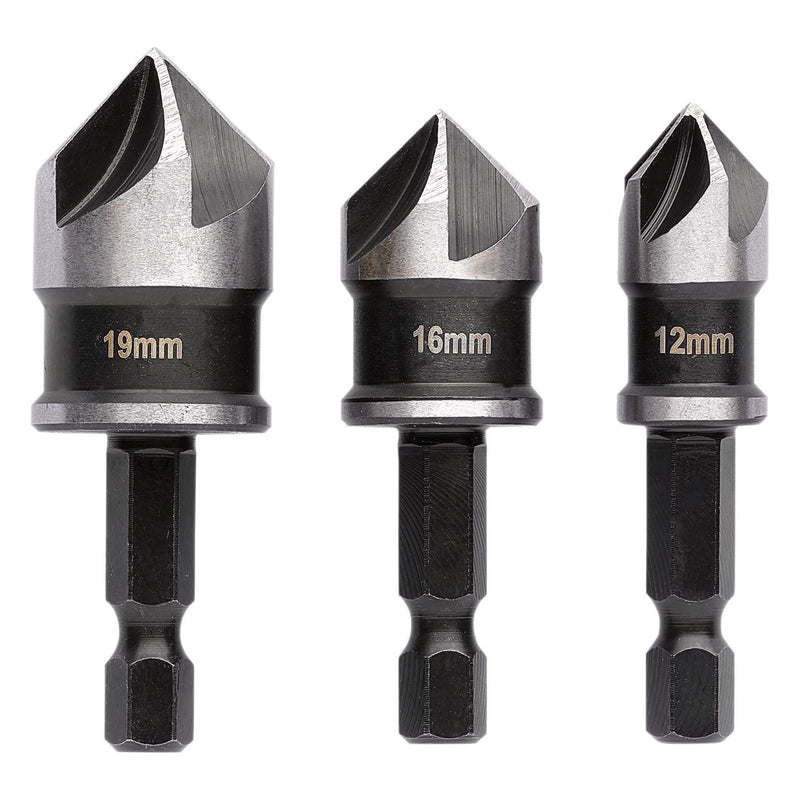 Draper Countersink Bit Set (3 Piece) Draper - Town Tools