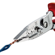 Draper Knipex 13 76 200 ME VDE Wire Stripper with Multi-Component Grips, 200mm Draper - Town Tools