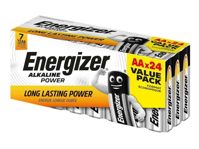 Energizer AA Cell Alkaline Power Batteries (Pack 24) Energizer� - RockBottom Northamptin