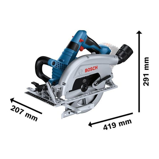 Bosch GKS 18V-70 L Professional BITURBO Circular Saw 18V Bare Unit Bosch - RockBottom Northampton