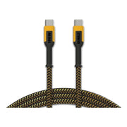 Dewalt Telecoms USB C to USB C 100W Reinforced Charging Cable 1.2m (4ft) DEWALT Telecoms - RockBottom Northampton