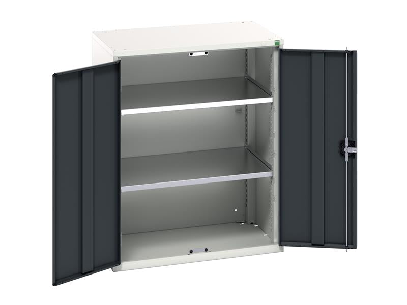 Bott Verso 2 Shelf Cupboard 800mm Anthracite Grey